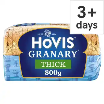 Tesco Hovis granary thick bread 800g offer