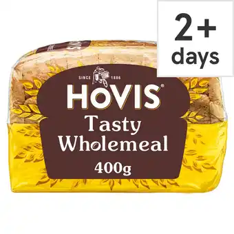 Tesco Hovis wholemeal medium bread 400g offer