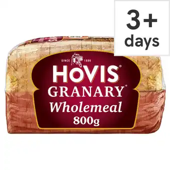 Tesco Hovis granary wholemeal bread 800g offer