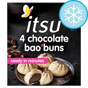 Tesco Itsu chocolate bao buns 4 x 45g offer