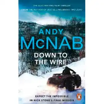 Tesco Down to the wire andy mcnab offer