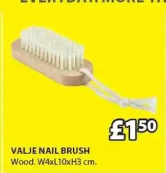 JYSK Valje Nail Brush W4xL10xH3 Cm offer