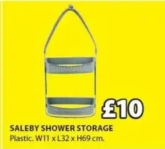 JYSK Saleby Shower Storage W11 X L32 X H69 Cm offer