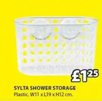 JYSK Sylta Shower Storage W11 X L 19 X H12 Cm offer