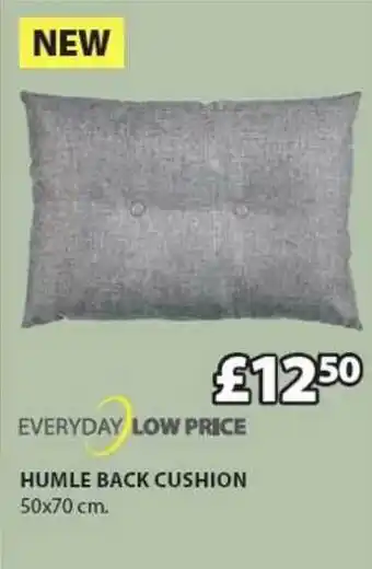 JYSK Humle Back Cushion 50x70 Cm offer