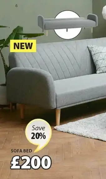 JYSK Sofa Bed Save 20% offer