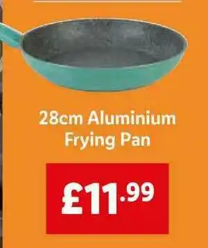 Lidl 28cm Aluminium Frying Pan offer