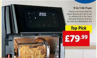 Lidl 9-in-1 Air Fryer offer