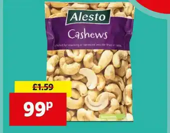 Lidl Alesto Cashews offer