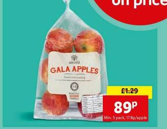 Lidl Gala Apples offer