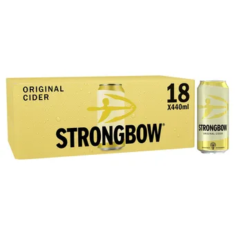 Tesco Strongbow original cider 18 x 440ml offer