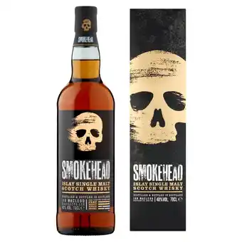 Tesco Smokehead islay single malt scotch whisky 70cl offer