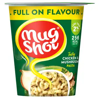 Tesco Mug shot pasta chicken & mushroom 64g offer