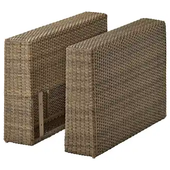 IKEA Sollerön armrest section, outdoor, brown offer