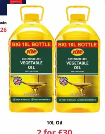 Farmfoods 10L Oil offer