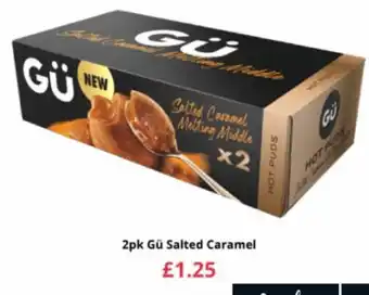 Farmfoods 2pk Gü Salted Caramel offer