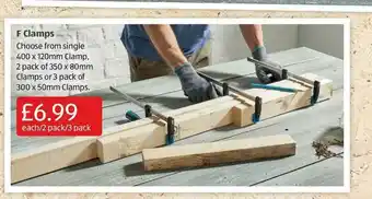Aldi F Clamps offer