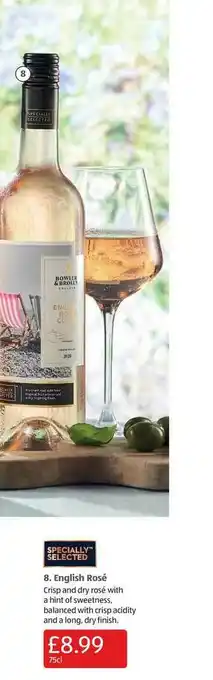 Aldi English Rosé offer