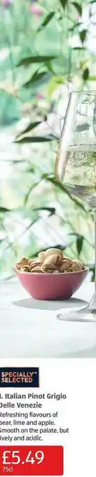Aldi Italian Pinot Grigio Delle Venezie offer