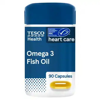 Tesco Tesco omega 3 fish oil x 90 offer