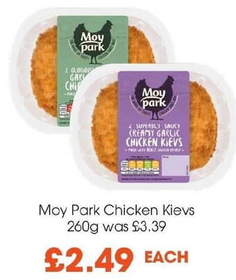Centra Moy Park Chicken Kievs 260g offer