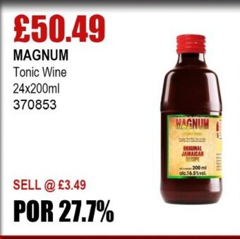 Bestway MAGNUM Tonic Wine 24x200ml offer