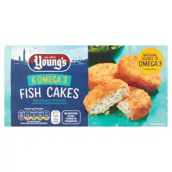 Morrisons Young's omega 3 fish cakes offer