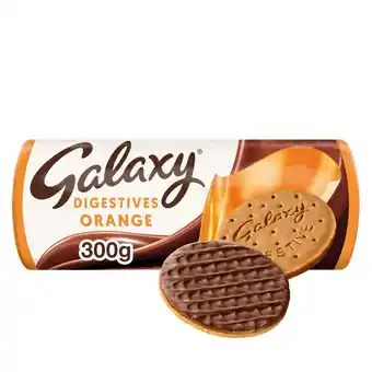Morrisons Galaxy orange digestive biscuits offer