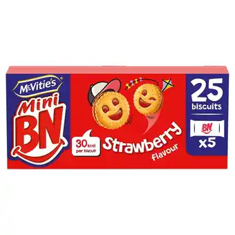 Morrisons Mcvitie's mini bn strawberry flavour offer