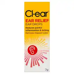 Morrisons Clear ear pain relief ear drops offer