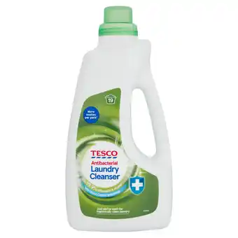 Tesco Tesco antibacterial laundry cleanser 1.52l offer