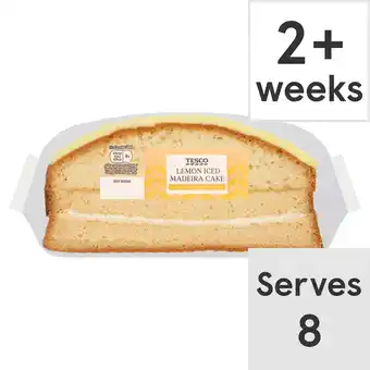 Tesco Tesco lemon iced madeira cake each offer