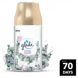 Tesco Glade automatic spray eucalyptus & lavender refill 269ml offer