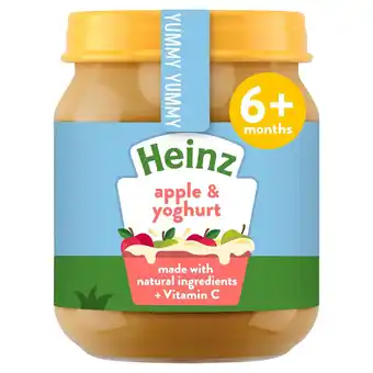 Tesco Heinz apple and yoghurt jar 120g offer