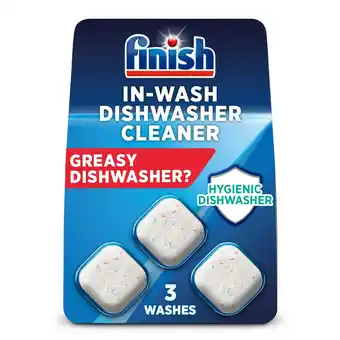 Tesco Finish in wash dishwasher cleaner 3 tablets offer