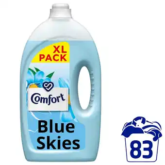 Tesco Comfort blue skies fabric conditioner 83 washes 2490ml offer