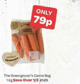 Spar The Greengrocer's Carrot Bag 1 Kg offer