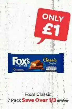 Spar Fox's Classic 7 Pack offer