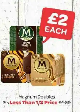 Spar Magnum Doubles 3's offer