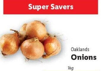 Lidl Oaklands Onions 1kg offer