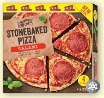 Lidl Trattoria Alfredo XXL Salami Pizza offer