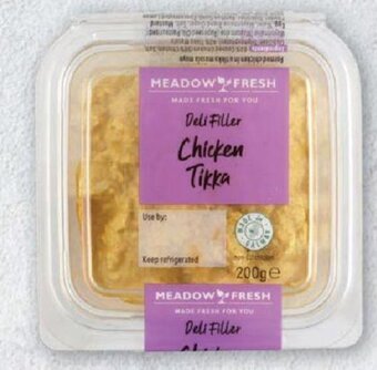 Lidl Meadow Fresh Chicken Tikka Sandwich Filler 200g offer