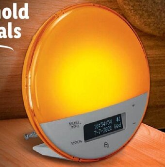 Lidl AURIOL Light Alarm Clock offer