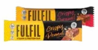 Musgrave MarketPlace Fulfil Crispy 795963 Peanut 795964 Caramel 18 x 37g offer