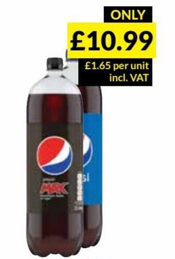 Musgrave MarketPlace 103149 Pepsi Max 919700 Pepsi 8 x 2 Ltr offer