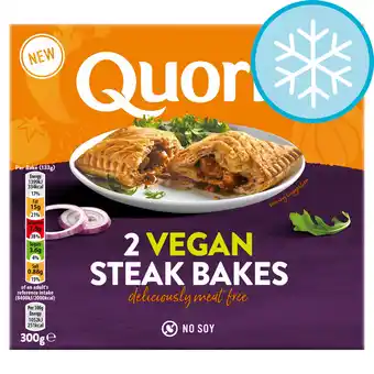 Tesco Quorn vegan steak bakes 300g offer