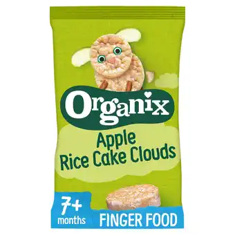 Tesco Organix apple rice cake clouds 40g offer