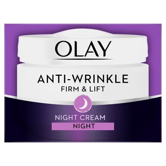 Tesco Olay anti wrinkle firm & lift moisturiser night cream 50ml offer