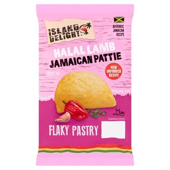 Morrisons Island delight curried lamb jamaican pattie offer