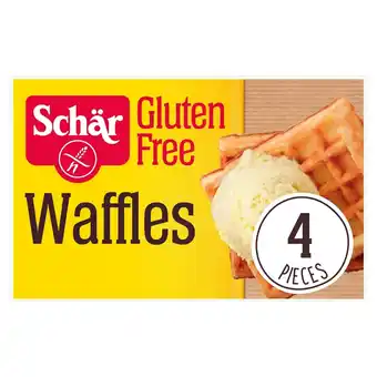 Morrisons Schar gluten free waffles 4 pieces offer